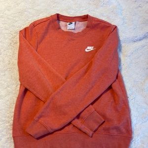 Coral Nike crewneck size s